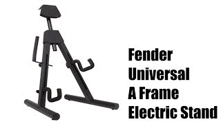 Video thumbnail for Fender Universal A Frame Electric Stand - guitarcenter.pl by TVGuitarCenter