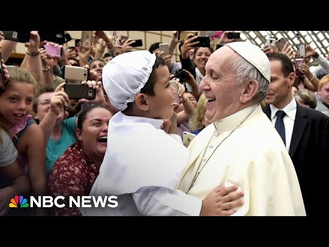 Pope Francis lifted children’s spirits