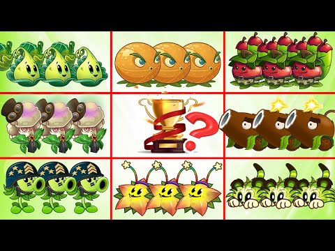 Random 8 Super Plants Battlez! (No Plant Food) Who Is The Best? Plants vs Zombies 2