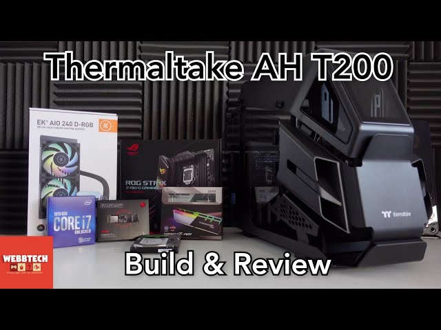 Vỏ Case Thermaltake AH T200 Black Micro Chassis