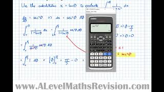 Integration By Substitution with Trig Substitutions [Year 2 Maths (Pure)]