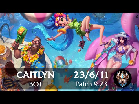 Caitlyn Bot vs Kai'Sa | Pinoy Challenger Replay Preseason Patch 9.23