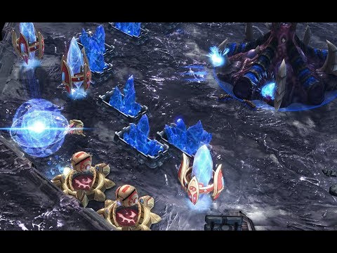 Dark (Z) v Has (P) on Lost and Found - StarCraft2 - Legacy of the Void 2019