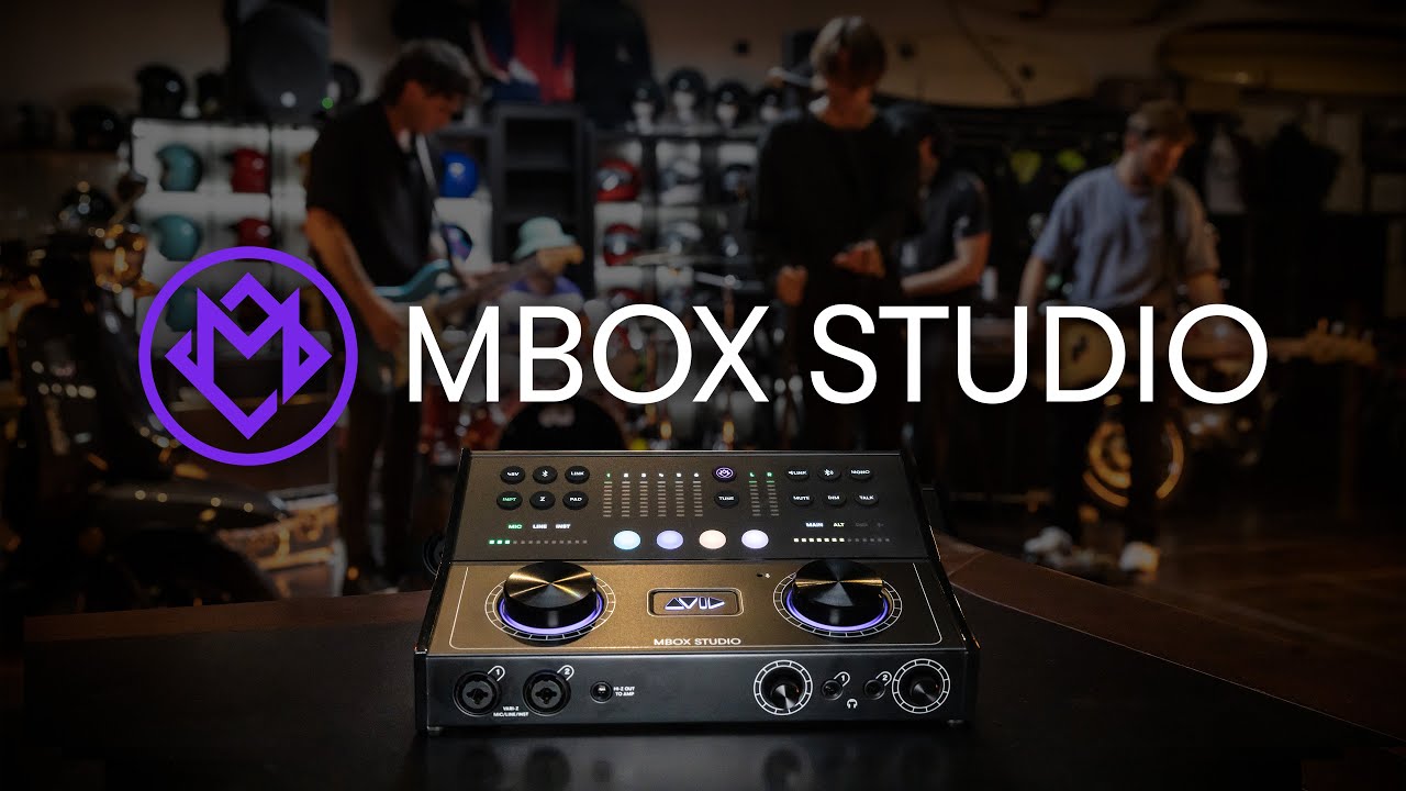 AVID MBox Studio USB Audio Interface w/Pro Tools Studio