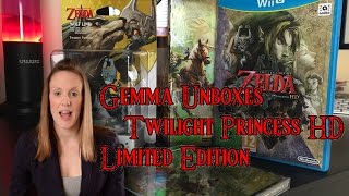 The Legend of Zelda Twilight Princess HD Limited Edition Unboxing (In depth)