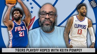 76ers insider on Philly's playoff hopes, Embiid's health, Paul George rumors, and NBA Postseason