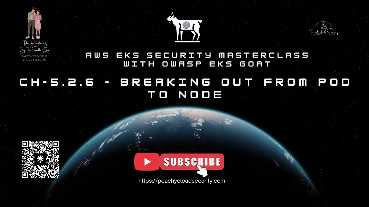 CH-5.2.6 – Breaking Out from Pod to Node | AWS EKS Security Masterclass with OWASP EKS Goat