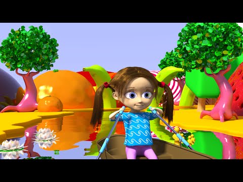 Ro ro ro din båt | Barnsång | Busigt Lärande