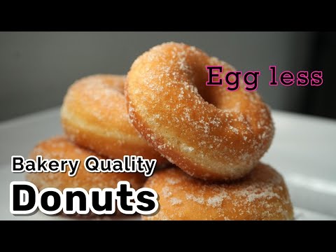 How to make EGG-LESS  DONUTS at Home: Soft & Perfect. With detailed tips.