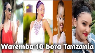 List ya Warembo kumi bora Tanzania ❤️( Top 10 most beautiful Tanzanian celebs)