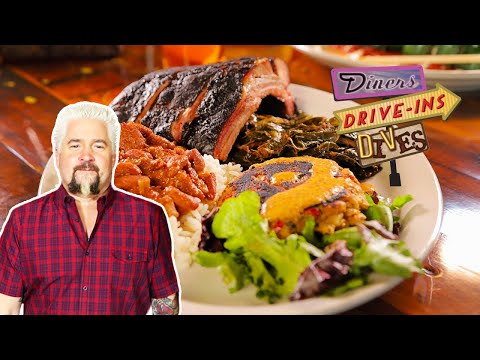 Guy Fieri Eats Killer Barbecue in Des Moines | Diners, Drive-Ins and Dives | Food Network