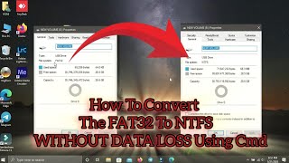 Download the video "How To Convert The FAT32 To NTFS WITHOUT DATA LOSS Using Cmd"