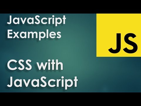 JavaScript Examples  - DOM - Modify the styles through JavaScript code
