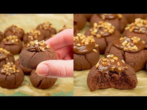 Nutellotti fatti in casa: la ricetta dei biscotti con un cuore di crema di nocciole