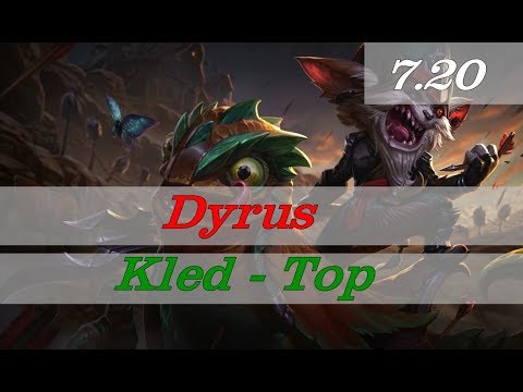 Dyrus - Kled vs Jarvan IV - Top S7 Patch 7.20 (Ranked GamePlay)