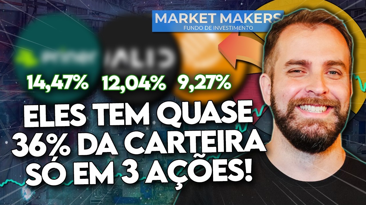 Conheça as 14 POSIÇÕES do MARKET MAKERS FIA! (Onde investe THIAGO SALOMÃO?) - POSIÇÃO ATUALIZADA