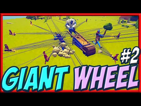 TABS - Giant Wheel vs Every Faction #2 | Bug DLC Mods Gameplay