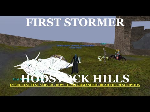 How to EverQuest Necromancer - The Outer Brood - Hodstock Hills - First Stormer
