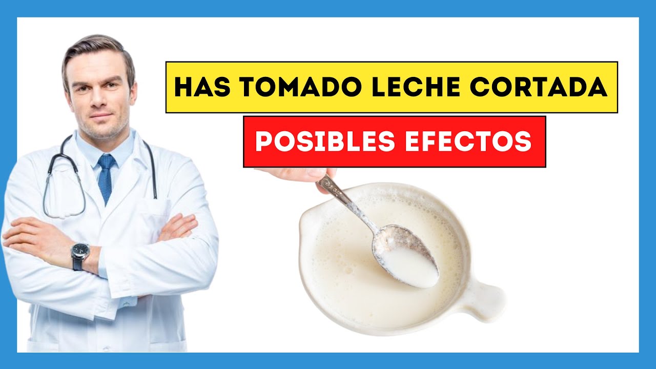 😱¿Qué Pasa si Tomo Leche Cortada [Esto es lo que le OCURRE a tu CUERPO]
