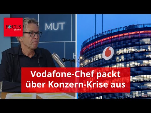 Vodafone-Chef packt über Konzern-Krise aus und gibt Kunden drei Versprechen