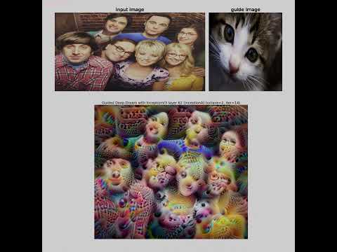 Guided vs. Unguided Deep Dreaming | GoogleNet | pytorch hooks | python