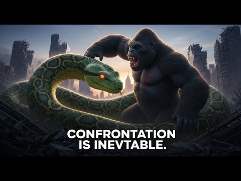 King Kong and the giant python: Confrontation is Inevitable. Season 3
