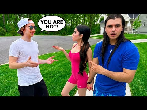 CRAZY Neighbor Won't Stop FLIRTING With My Wife!