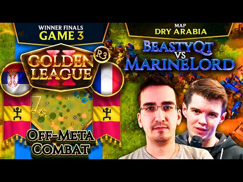 ⭐MarineLorD vs Beastyqt G3 - Golden League II - Off-Meta Combat