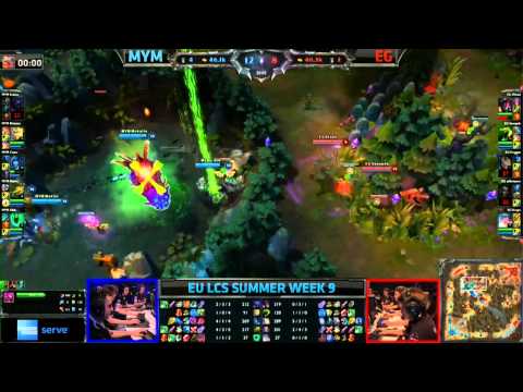 LCS 2013 EU Summer W9D1- MYM vs EG