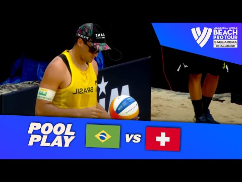 George/Andre vs. Krattiger/Breer - Pool Play Highlights Saquarema 2024 #BeachProTour