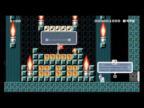 The Tomb of Toadkhamun (Story!) (Mario Maker)