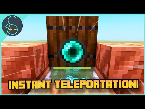 Speaker4 - How to make an Ender Pearl Stasis Chamber [Minecraft Instant Teleportation!]