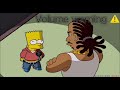 Bart Sings Loud Indian Music