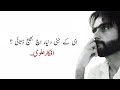 Afkar Alvi Pushia | Ghazal - A Key Jai Duniya ich Bhej Ditai | Urdu Poetry | Murshid