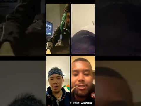 #NottzGang Triple Oh Trevor rap battles Aye Nizzy on Drllxmtchll live