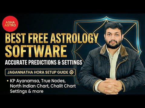 Jagannath Hora Full Settings & Tutorial: Best & FREE Astrology Software! 💻✨