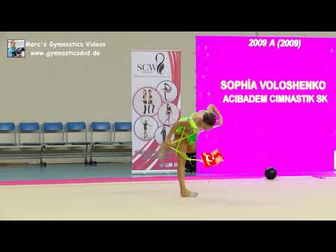 Sophia Voloshenko (TUR) - A2009  08 - Istanbul Ryhtmic Cup 2019
