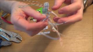 How to use the 8C Telephone Wire Crimp - Half Tap Connector