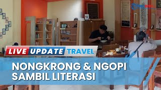 Asyiknya Ngopi Nongkrong Sambil Bangun Literasi di Kafe Pustaka Universitas Negeri Malang