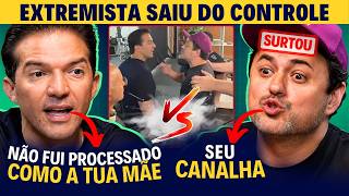 Com PROVOCAÇÕES e AMEAÇAS, debate quase termina MAL (Rubinho Nunes X Glauber Braga)