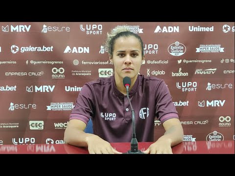 Coletiva pós-jogo com a lateral-direita Moniquinha - São José X Ferroviária - 17.10.2023!