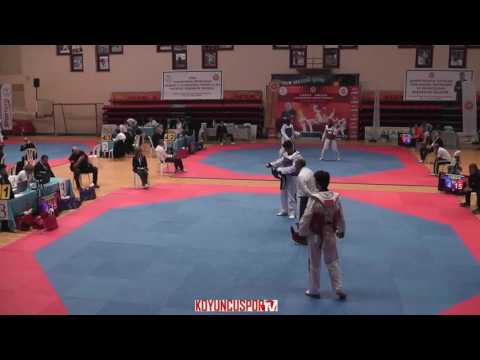 87kg Furkan Unal vs Muslum Can Goren (2017 Turkish TKD Championships -21)