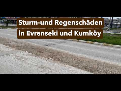 Türkei - Evrenseki - Kumköy - Side - 15.02.2026 schwere Schäden nach Sturm und gewaltigem Regen