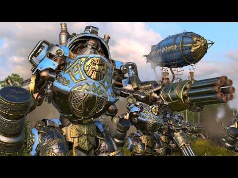 Lizardmen VS Dwarfs - Total War: Warhammer 3 Cinematic Battle