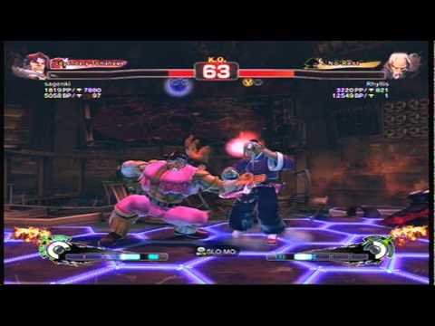 SSF IV AE Ranked: sagenki (T. Hawk) vs Rhyllis (Gen)