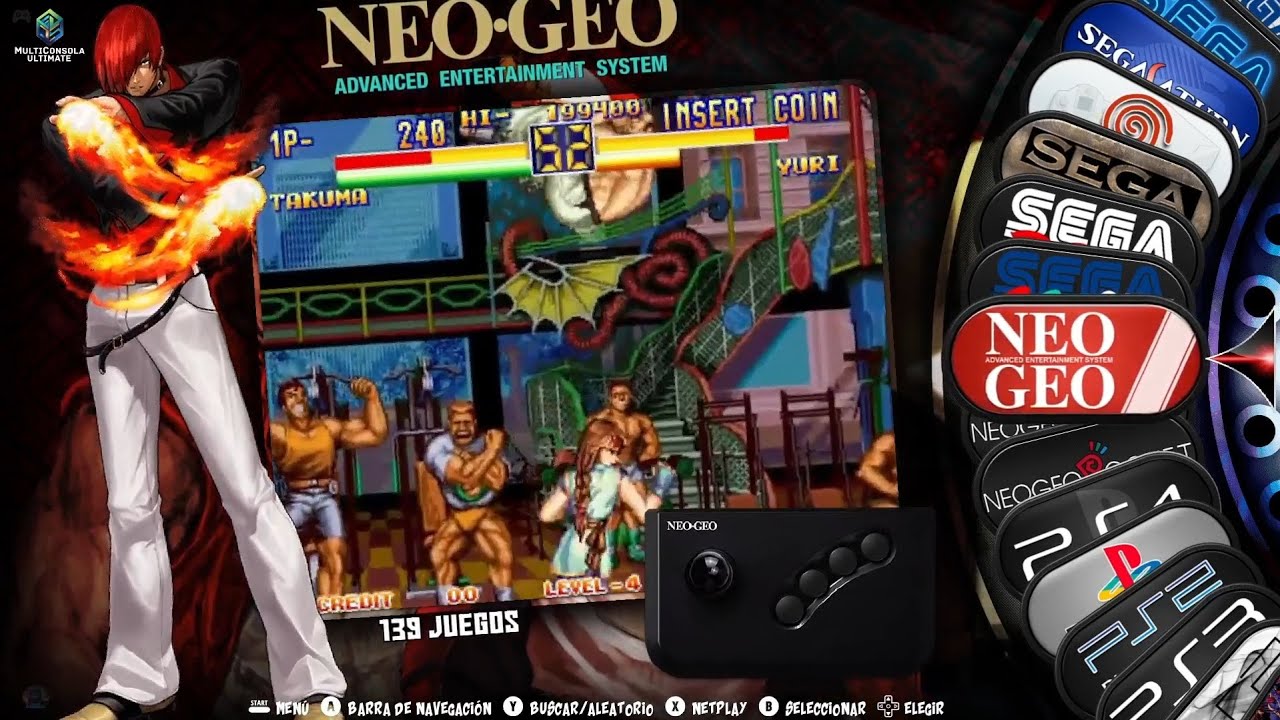 169 Juegos de NEO GEO