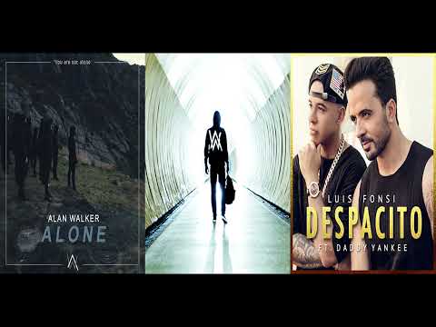 Despacito x Alone x Faded (Mixed Mashup) - Alan Walker & Luis Fonsi ft. Daddy Yankee (2024 Year End)
