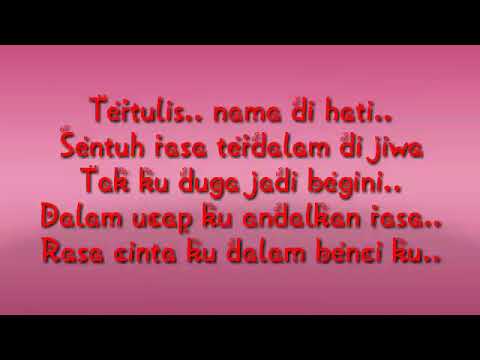Lirik lagu rossa hati yang terpilih ost cinta suci sctv