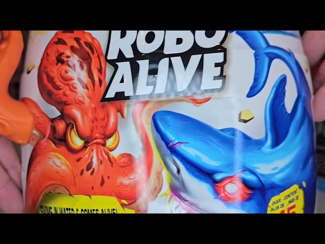 Vídeo relacionado con Robo Alive Deep Sea Monster Surprise de ZURU, Caja Sorpresa y Animal electrónico de Juguete para niños (Octopus)