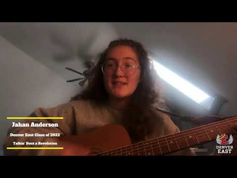 Jahan Anderson performs Talkin' Bout a Revolution